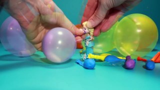 Frozen Elsa | Learn colors | Balloons | Bellboxes |