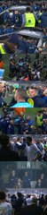 Stade Vélodrome: Les images de la bagarre qui a éclaté hier soir sur le terrain à la fin du match entre les joueurs de M