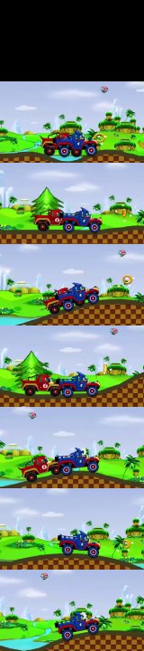 Sonic Truck Racing MONSTER TRUCK Destroyer