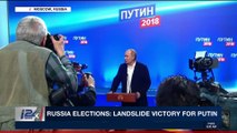 i24NEWS DESK | Russia elections: landslide victory for Putin | Monday, March 19th 2018