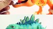 7 Dinosaur Train dinosaurs - Spinosaurus Tyrannosaurus Argentinosaurus - Colorful Dinosaur toys