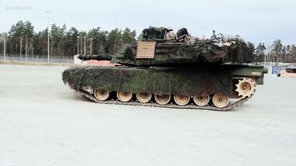 Watch This 60+ Tons M1A2 Abrams Tank Dance