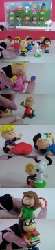 Charlie Brown Snoopy Peanuts Collectors Figure Set - The PEANUTS Movie Toys Brinquedos Em Português