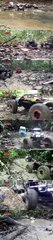 MUDDING! 10 RC trucks scale 4x4 offroad adventures mud water river crossing Subzero scx10 TF2 D90