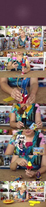 DC Super Hero Girls, Lalki Superbohaterki, Akcesoria, Mattel