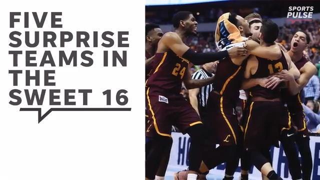 NCAA tournament: Several surprise squads in the Sweet 16