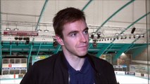 Hockey sur glace 2018-03-17 Interview Léonard Nalliod Izacar après rencontre Clermont VS Chambéry