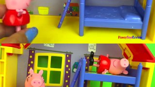 Playdoh Peppa Pig House ❤ George Nickelodeon La Casa de Peppa by DisneyToyReview