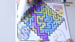 Part 5 - Finding Dory Imagine Ink Activity Book for Kids With Magic Marker - Kid Friendly Toys