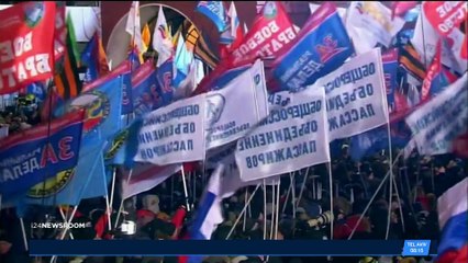 Vladimir Poutine réélu avec plus de 76% des voix