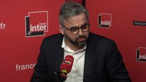 Alexis Corbière au micro de Léa Salamé