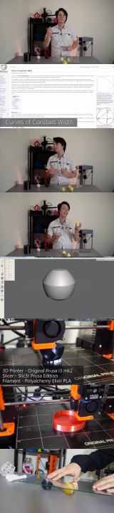 3D Printed Solids of Constant Width