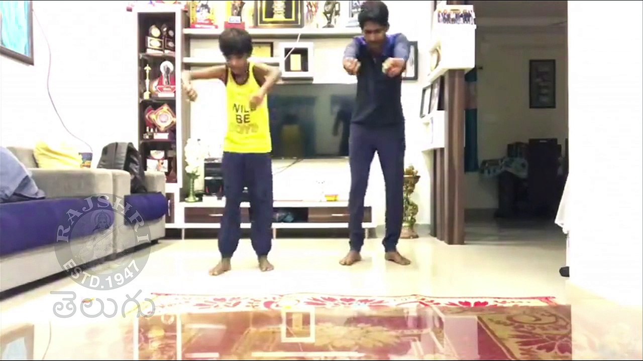 Actor Dhanraj With His Son Dance Video