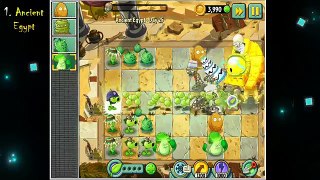 Plants vs. Zombies™ 2: All Boss Fights/Battles (Ancient Eypt, Pirate Seas, Wild West, & Far Future)