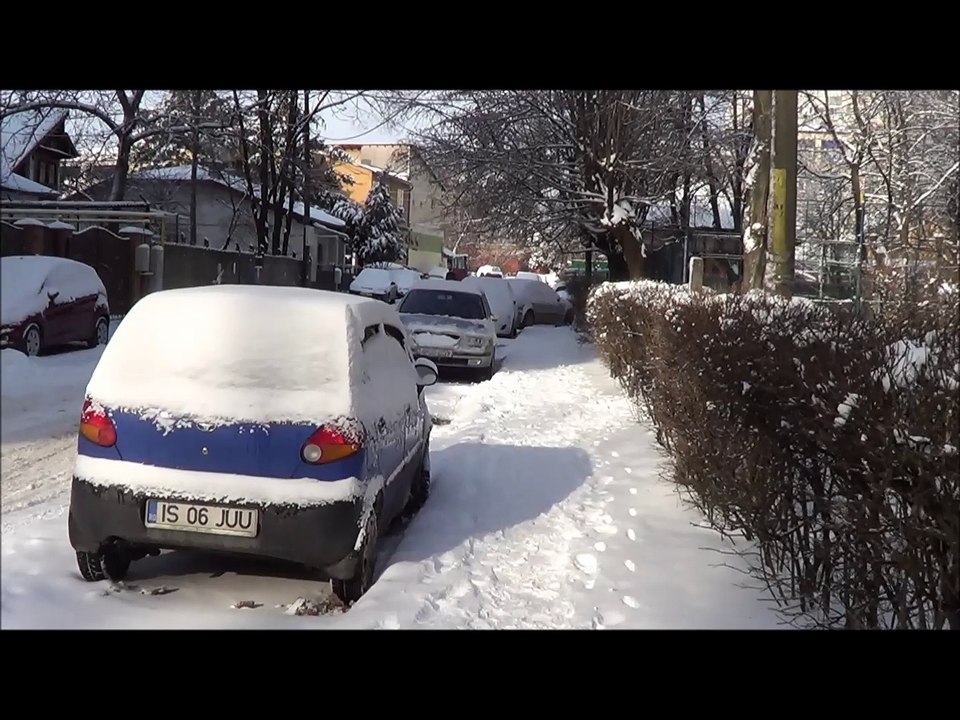 Iasi 19 martie 2018-Primavara cu zapada si ger