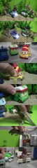Robocar Poli Police Car vs Dinosaurs Toys 로보카폴리 경찰차 vs 공룡 장난감 놀이