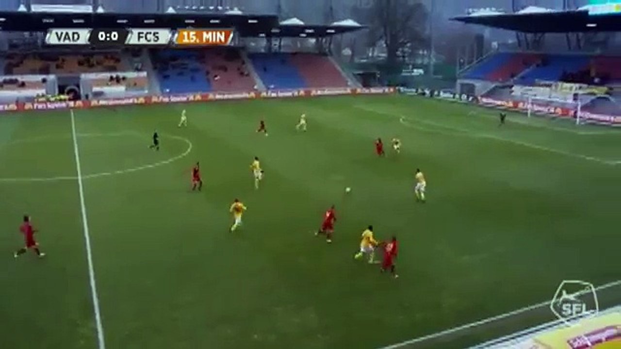 Vaduz 1:0 Schaffhausen (Switzerland. Challenge League. 18 March 2018)