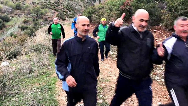 Doğa yürüyüşleri Doğankaya parkuruna 10 otobüs gidildi