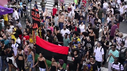 Protest held in Rio after activist councilwoman shot dead