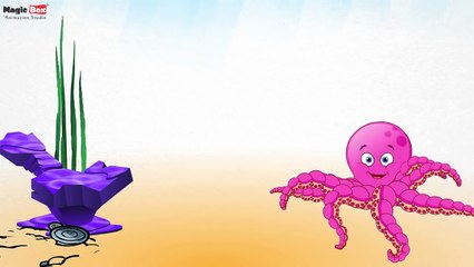 Octopus - Sea Animals - Pre School - Learn Spelling Videos For Kids