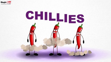 Chillies - Vegetables - Pre School - Learn Spelling Videos For Kids