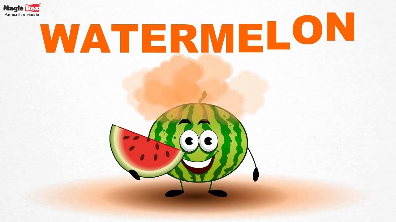 Watermelon - Fruits - Pre School - Learn Spelling Videos For Kids