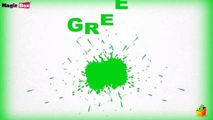 Green - Colours - Pre School - Learn Spelling Videos For Kids