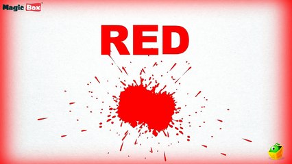 Red - Colours - Pre School - Learn Spelling Videos For Kids