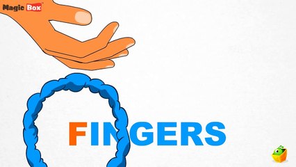 Fingers - Body Parts - Pre School - Learn Spelling Videos For Kids