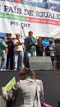 ACTO DEL PIT-CNT - POR UN PAÍS DE IGUALES - 22/03/2018