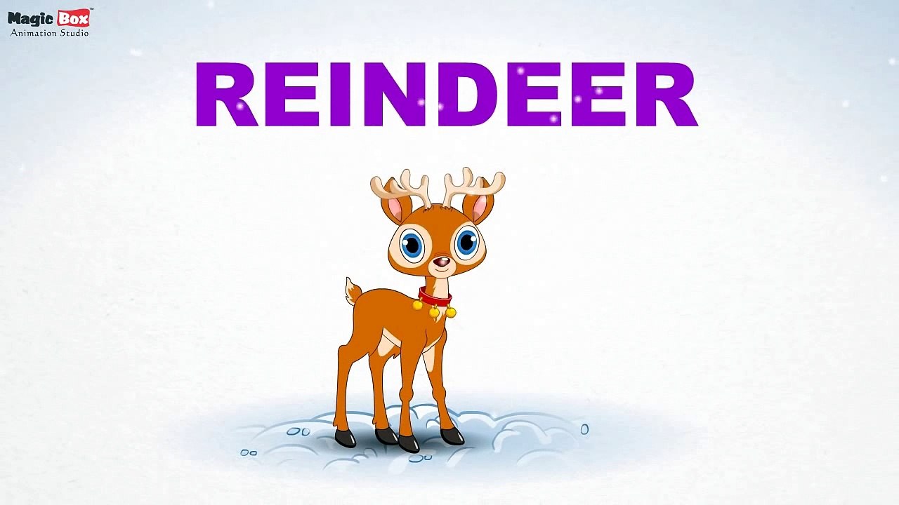 Reindeer - Animals - Pre School - Learn Spelling Videos For Kids