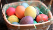 Dying Easter Eggs - an Easter tradition