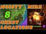 8 Moisty Mire Chest Locations | Fortnite Week 5 Battle Pass Challenge