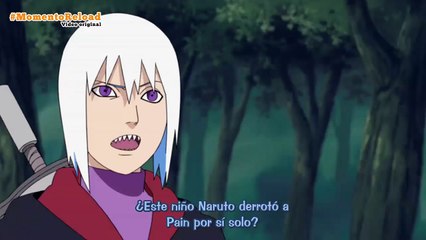 Sasuke se entera que Naruto venció a Pain | Sub Español