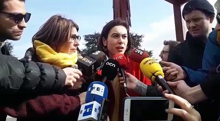 Txell Bonet i Laura Masvidal: 'Tres dels quatre empresonats tenen fills menors'