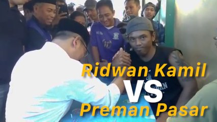 Ridwan Kamil Duel dengan Preman Pasar, Apa Yah Penyebabnya?
