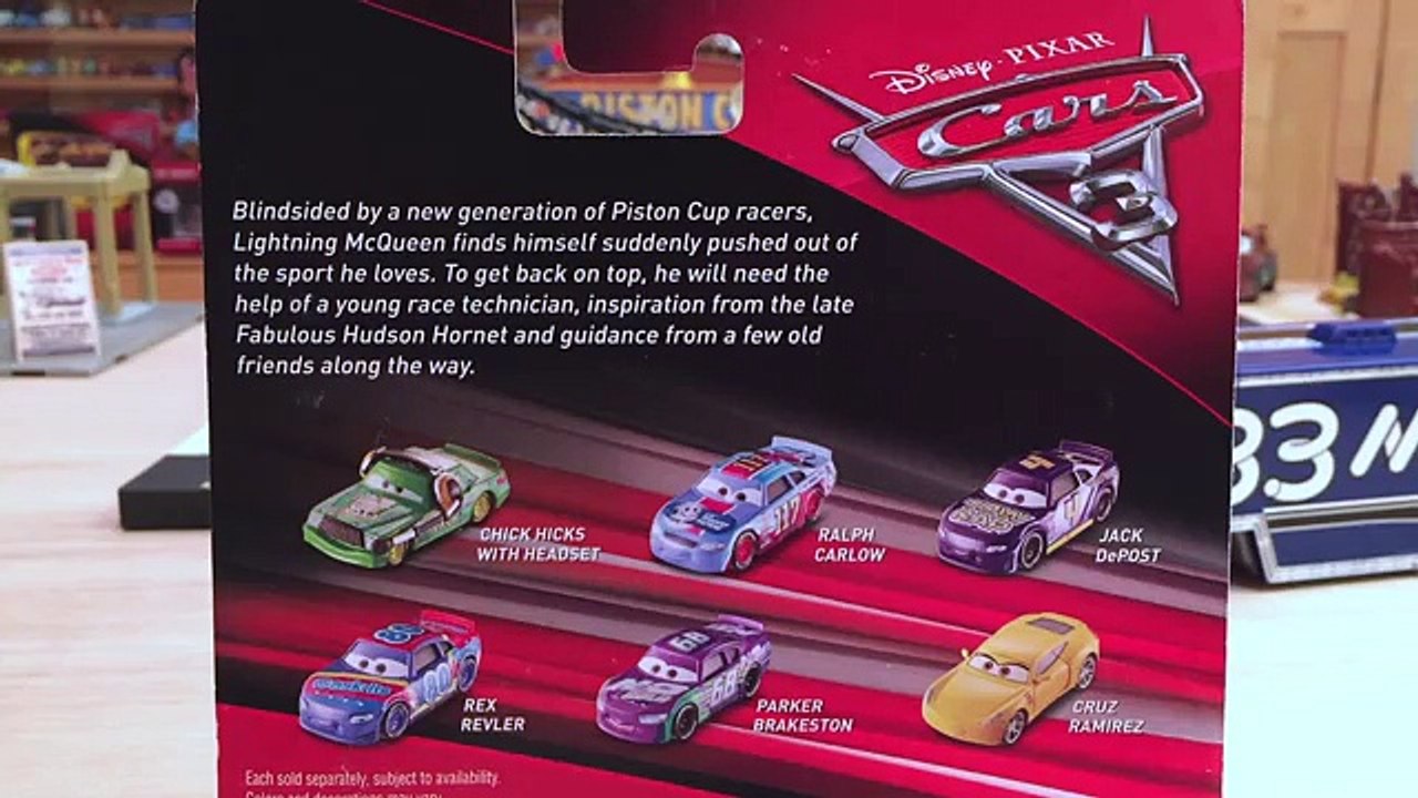 Mattel Disney Cars 3 Dud Throttleman (Mood Springs #33) Piston Cup Racer Die-cast