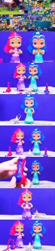 Unboxing Shimmer and Shine Wish and Sing Genie Toys