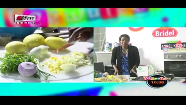 RUBRIQUE CUISINE avec ALPHIE dans Yeewu Leen du 19 Mars 2018