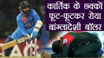 India vs Bangladesh Nidahas Final: Saumya Sarkar cries after Dinesh Karthik hits last ball 6