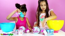 Giant Slime Surprise Eggs Gross Noise Putty Slime - Gooey Fart Putty - Hidden Toys Blind Bags