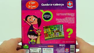 O Show da Luna! Brinquedo Quebra-cabeça 60 peças Completo em Portugues - Turma kids