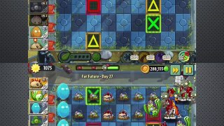 New Plants vs. Zombies 2 Gameplay and Holo Head Zombie Massive Attack!