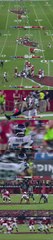 2016 - Palmer sacked for loss of 7 yards