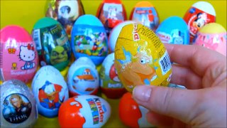 Surprise Eggs Kinder Surprise Toy Disney Cars Peppa Pig Mickey Mouse