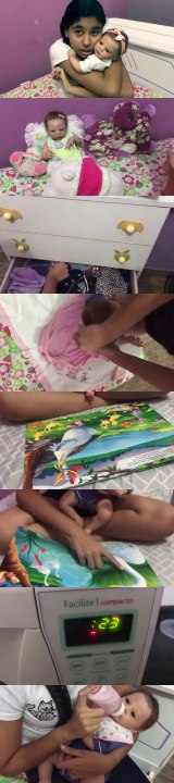 Rotina Da Noite Da Minha Bebê Reborn Emanuelle (My Babys Night Routine Reborn) - Gabi Reborn