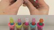 Play Doh Glitter Kinder Surprise Eggs Toys Learn Numbers From 6 To 10 Peppa Pig Lala Do Play Doh