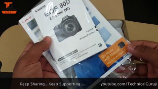 Canon EOS 80D Unboxing and First Look - Best in Class?