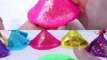 أميرات ديزني ألعاب بنات فساتين من الصلصال العاب تلبيس بناتDisney Princess Play Doh Sparkle Dresses