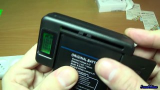Универсальное зарядное устройство YIBOYUAN SS-5 с USB & LCD за 2,5$